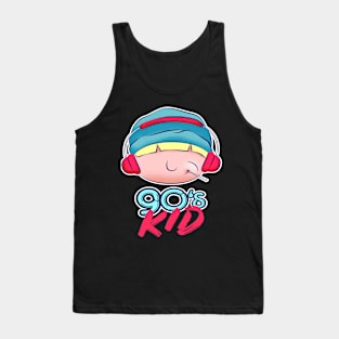 Retro 90s Kid Cartoon Graphic Tank Top